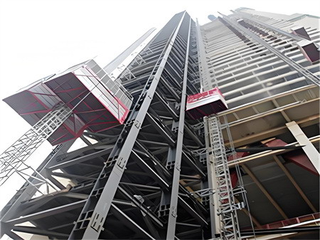 高層鋼結(jié)構(gòu)的電梯間